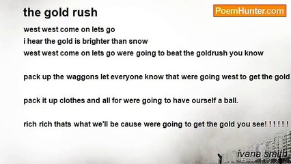 ivana smith - the gold rush