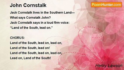 Henry Lawson - John Cornstalk