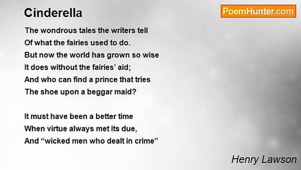Henry Lawson - Cinderella