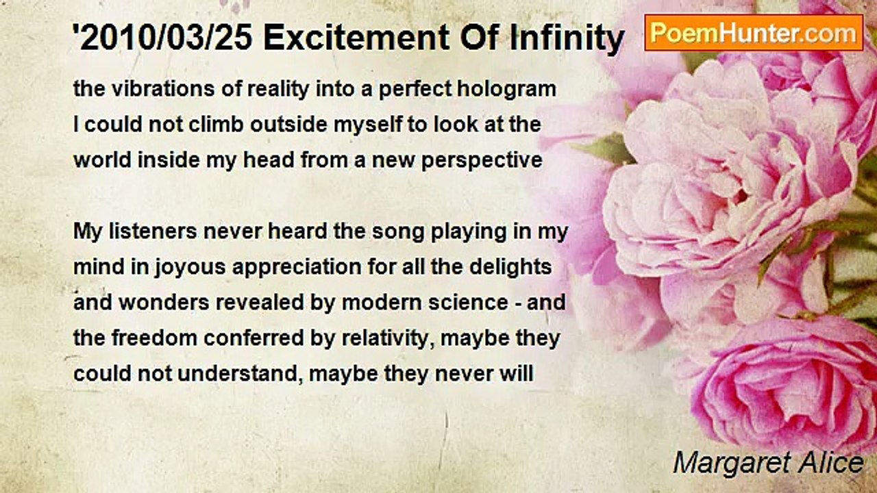 Margaret Alice - '2010/03/25 Excitement Of Infinity
