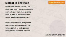 Ivan Donn Carswell - Market In The Rain