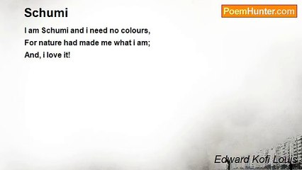 Edward Kofi Louis - Schumi