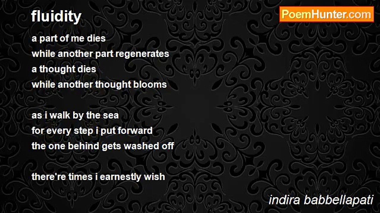 indira babbellapati - fluidity