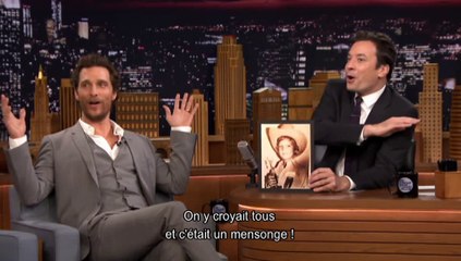 Jimmy Fallon  / Matthew McConaughey - Emission du 7 novembre sur MCM !