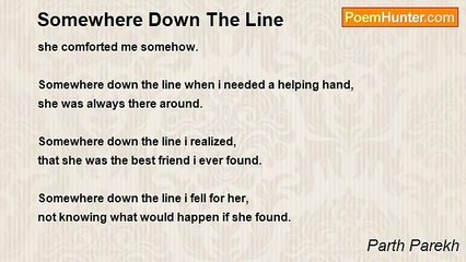 Parth Parekh - Somewhere Down The Line