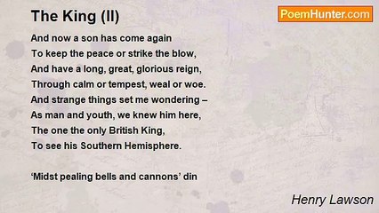 Henry Lawson - The King (II)