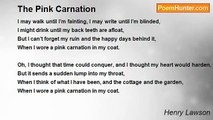 Henry Lawson - The Pink Carnation