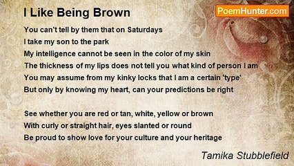 Tamika Stubblefield - I Like Being Brown