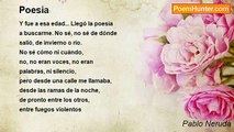 Pablo Neruda - Poesia