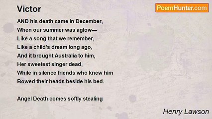 Henry Lawson - Victor