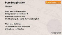 Roald Dahl - Pure Imagination