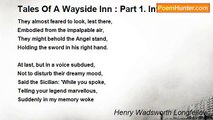 Henry Wadsworth Longfellow - Tales Of A Wayside Inn : Part 1. Interlude III.