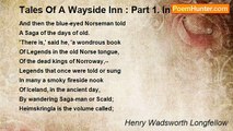 Henry Wadsworth Longfellow - Tales Of A Wayside Inn : Part 1. Interlude IV.