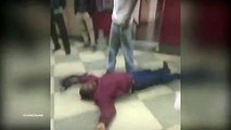 Teacher knocked out cold after being attacked by student