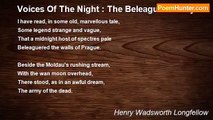 Henry Wadsworth Longfellow - Voices Of The Night : The Beleaguered City