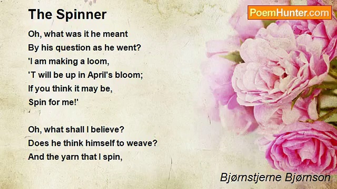 Bjørnstjerne Bjørnson - The Spinner