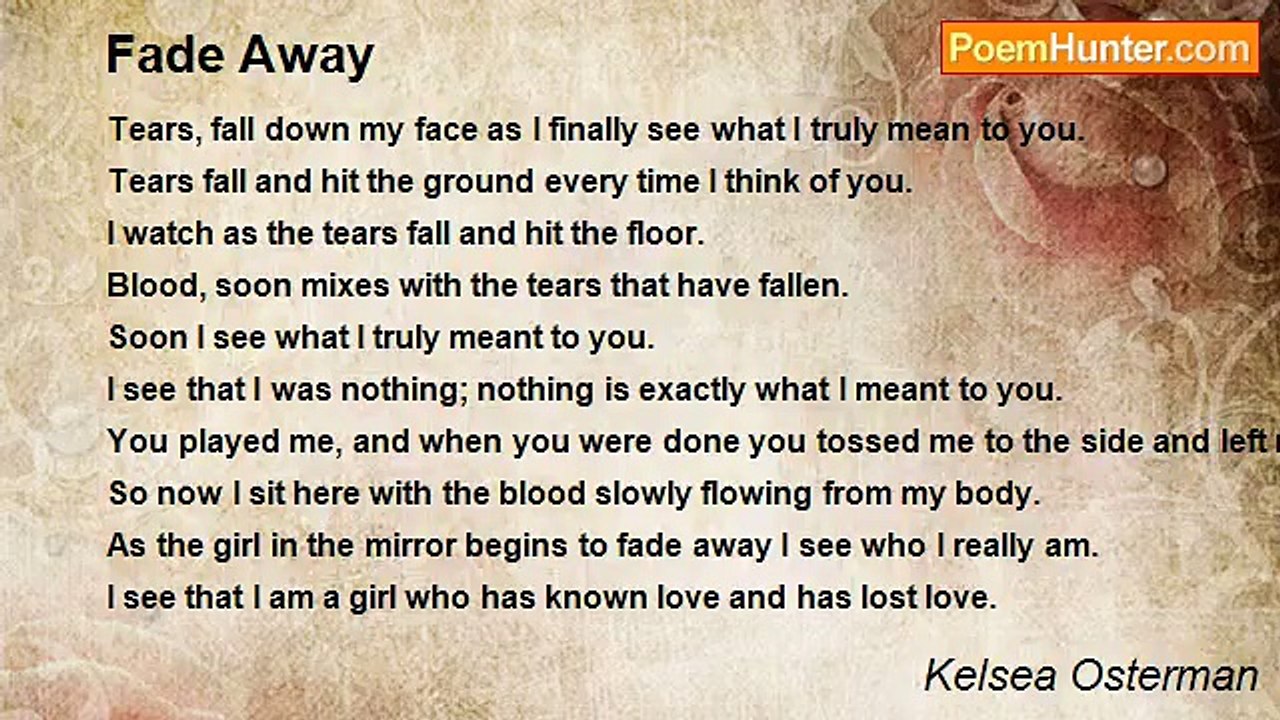 Kelsea Osterman - Fade Away
