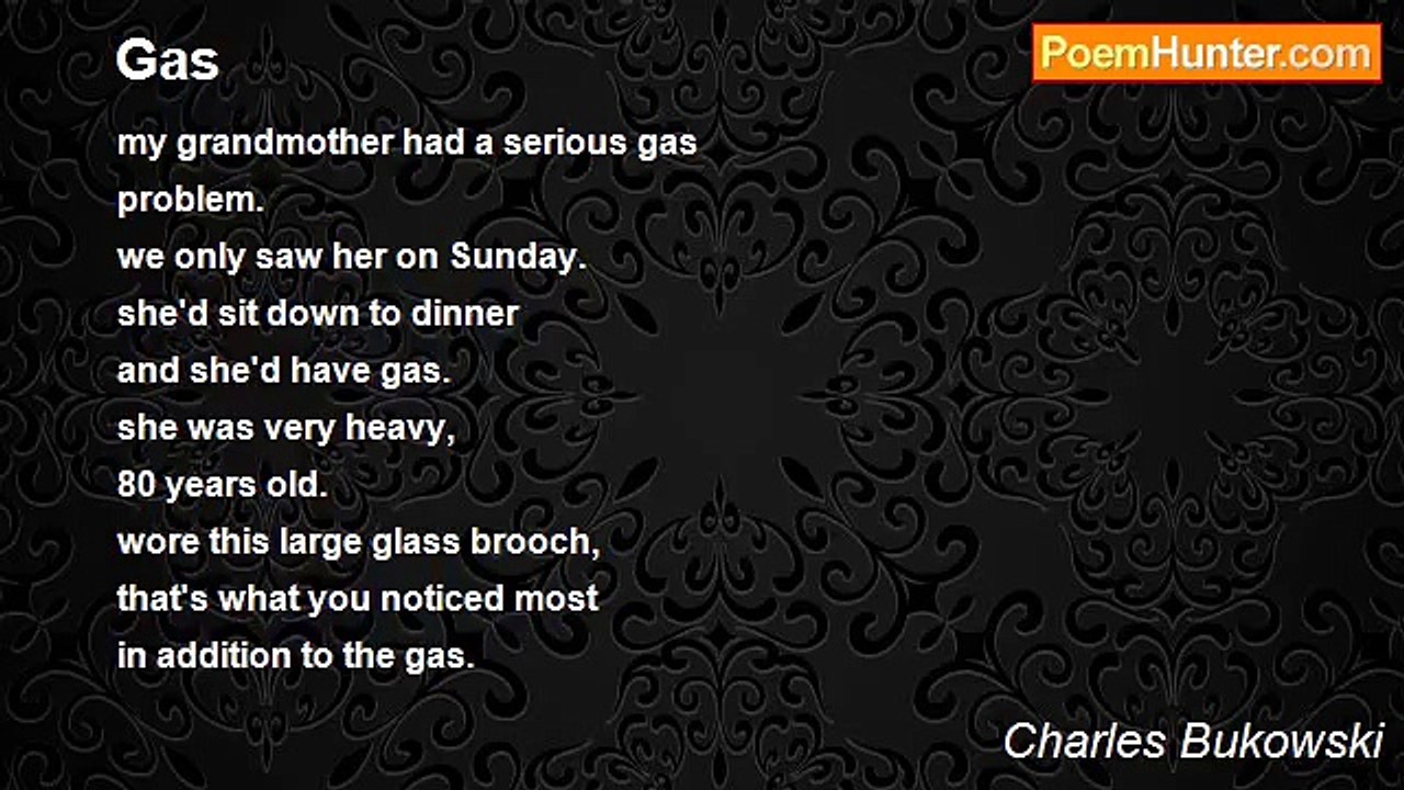 Charles Bukowski - Gas