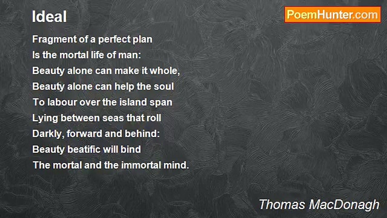 Thomas MacDonagh - Ideal