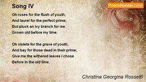 Christina Georgina Rossetti - Song IV