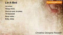 Christina Georgina Rossetti - Lie A-Bed