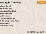 Christina Georgina Rossetti - Growing In The Vale