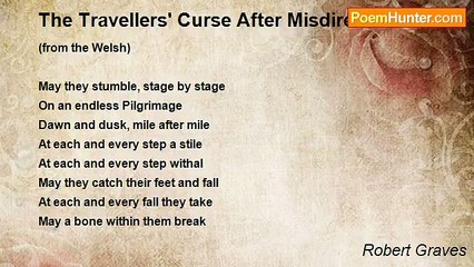 Robert Graves - The Travellers' Curse After Misdirection