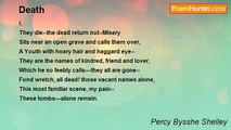 Percy Bysshe Shelley - Death