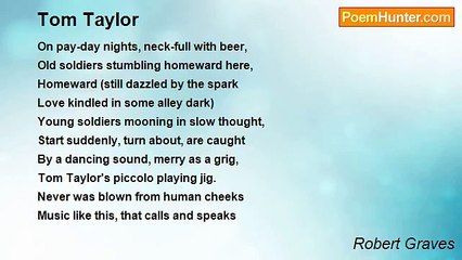 Robert Graves - Tom Taylor