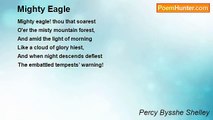 Percy Bysshe Shelley - Mighty Eagle