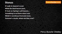 Percy Bysshe Shelley - Stanza