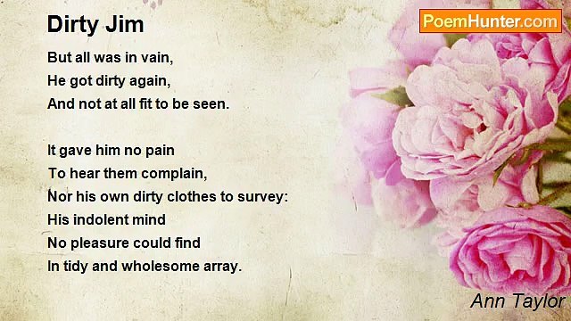 Ann Taylor - Dirty Jim