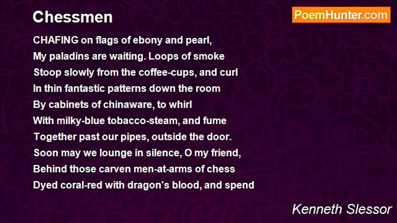 Kenneth Slessor - Chessmen