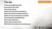 Percy Bysshe Shelley - The Isle