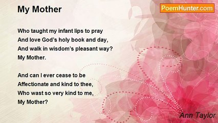 Ann Taylor - My Mother