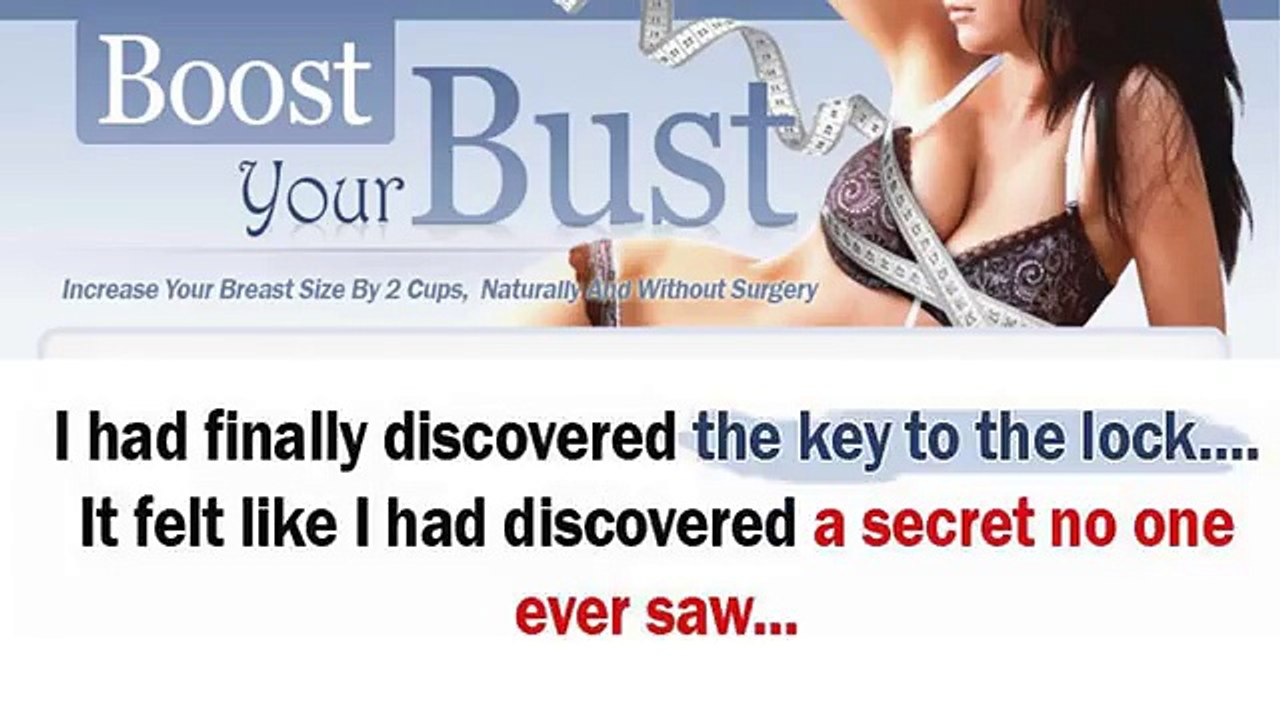 Boost Your Bust Its Real