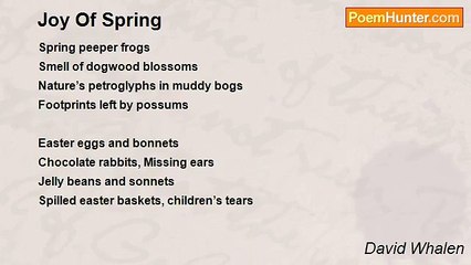 David Whalen - Joy Of Spring