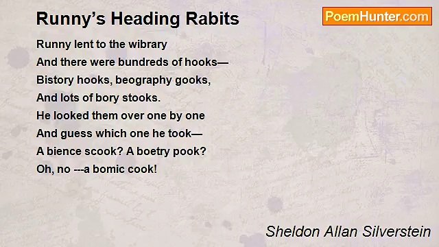 Sheldon Allan Silverstein - Runny’s Heading Rabits