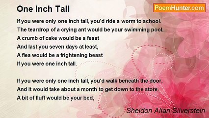 Sheldon Allan Silverstein - One Inch Tall