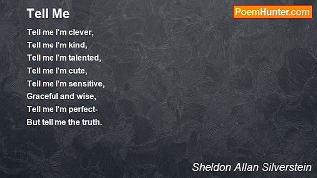 Sheldon Allan Silverstein - Tell Me