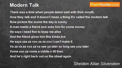 Sheldon Allan Silverstein - Modern Talk