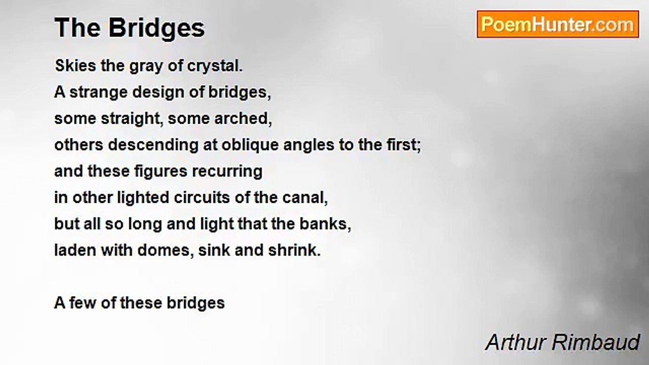 Arthur Rimbaud - The Bridges