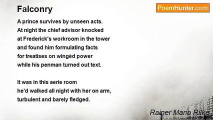 Rainer Maria Rilke - Falconry