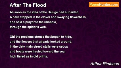Arthur Rimbaud - After The Flood