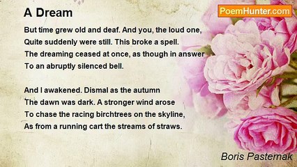 Boris Pasternak - A Dream