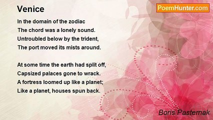 Boris Pasternak - Venice
