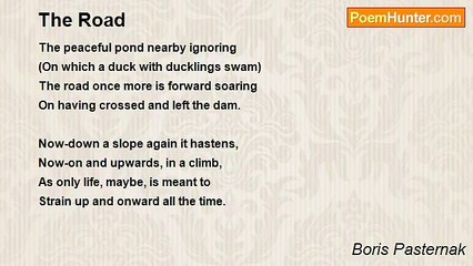 Boris Pasternak - The Road