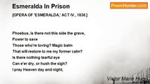Victor Marie Hugo - Esmeralda In Prison