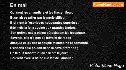 Victor Marie Hugo - En mai