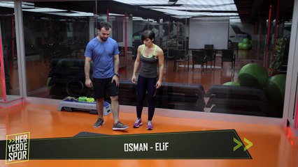 Karın Kaslarını Çalıtırmak için "Legs Up Crunch" - Her Yerde Spor